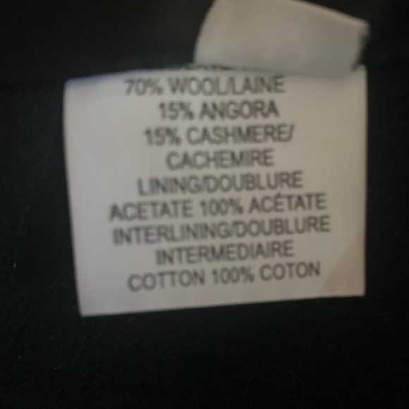 ❄️🎉Host Pick❄️🎉 Vintage Wool/Cashmere/Angora Italian Fabric Coat - Picture 12 of 15